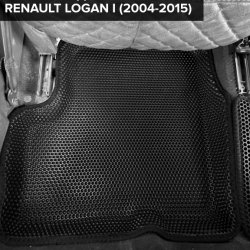3D коврики EVA с бортами Renault Logan I (2004-2015)