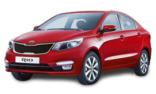 2D коврики EVA в салон и багажник на Kia Rio III седан (2011-2017)