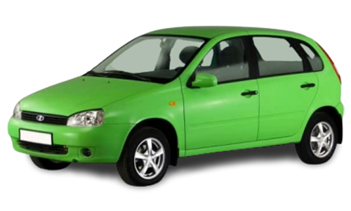 2D коврики EVA в салон и багажник  на Lada Kalina I хэтчбек (2004-2013)