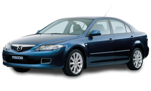 2D коврики EVA в салон и багажник  на Mazda 6 I GG седан (2002-2008)
