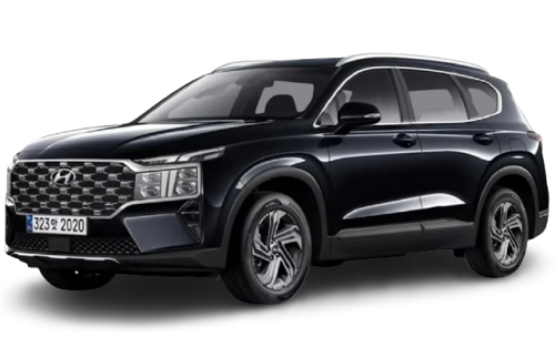 2D коврики EVA в салон и багажник  на Hyundai Santa Fe IV рестайлинг, 5 мест (2020-н.в.)
