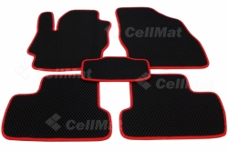 2D коврики EVA в салон и багажник  на Mazda 3 II BL седан (2008-2013)