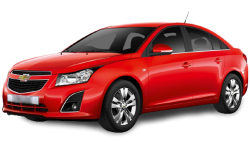 2D коврики EVA в салон и багажник на Chevrolet Cruze седан (2008-2016)
