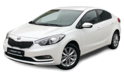2D коврики EVA в салон и багажник на Kia Cerato III (2013-2016)