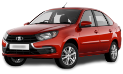 2D коврики EVA в салон и багажник  на Lada Granta FL лифтбек (2018-н.в.)