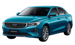 3D коврики EVA с бортами в салон на Geely Emgrand II (2021-н.в.)